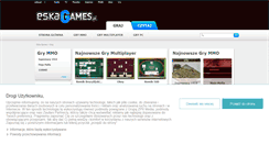 Desktop Screenshot of games.eska.pl